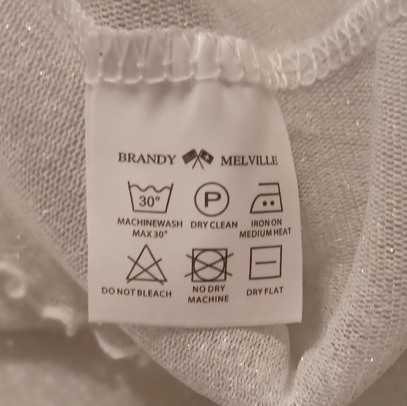 $4 Add-on Sheer Sparkly Cover-up Top - Size Small - Picture 6 of 8